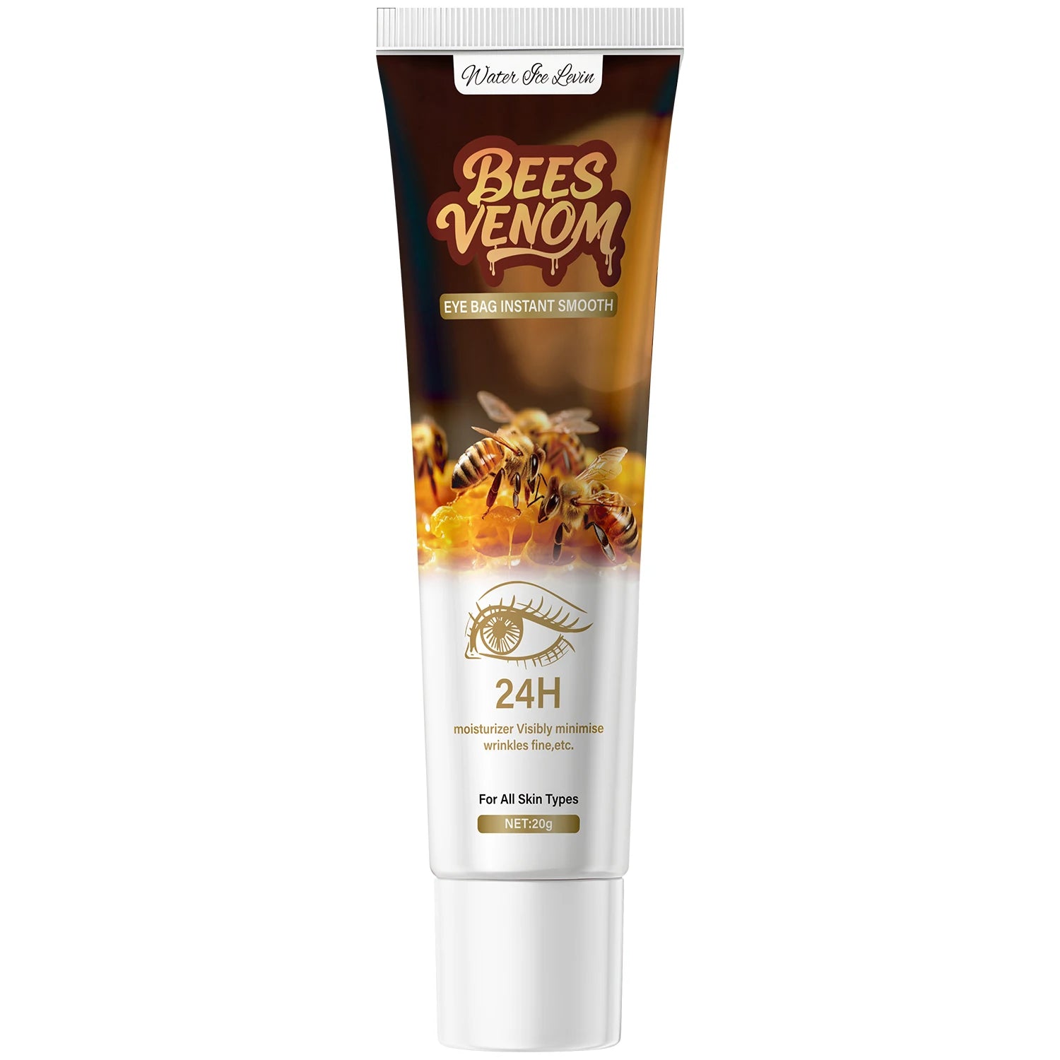 Crema Contorno de Ojos con Veneno de Abeja — Elimina Ojeras, Bolsas y Arrugas