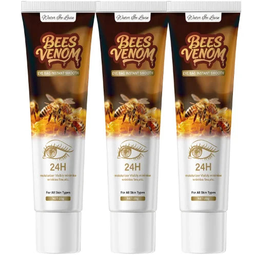 Crema Contorno de Ojos con Veneno de Abeja — Elimina Ojeras, Bolsas y Arrugas