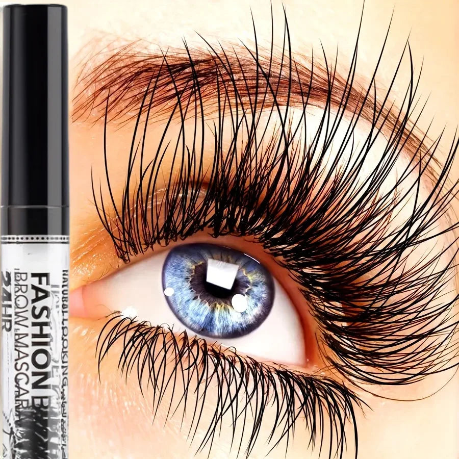 Gel Fijador Transparente para Pestañas y Cejas — Alarga, Riza y Fija Todo el Día