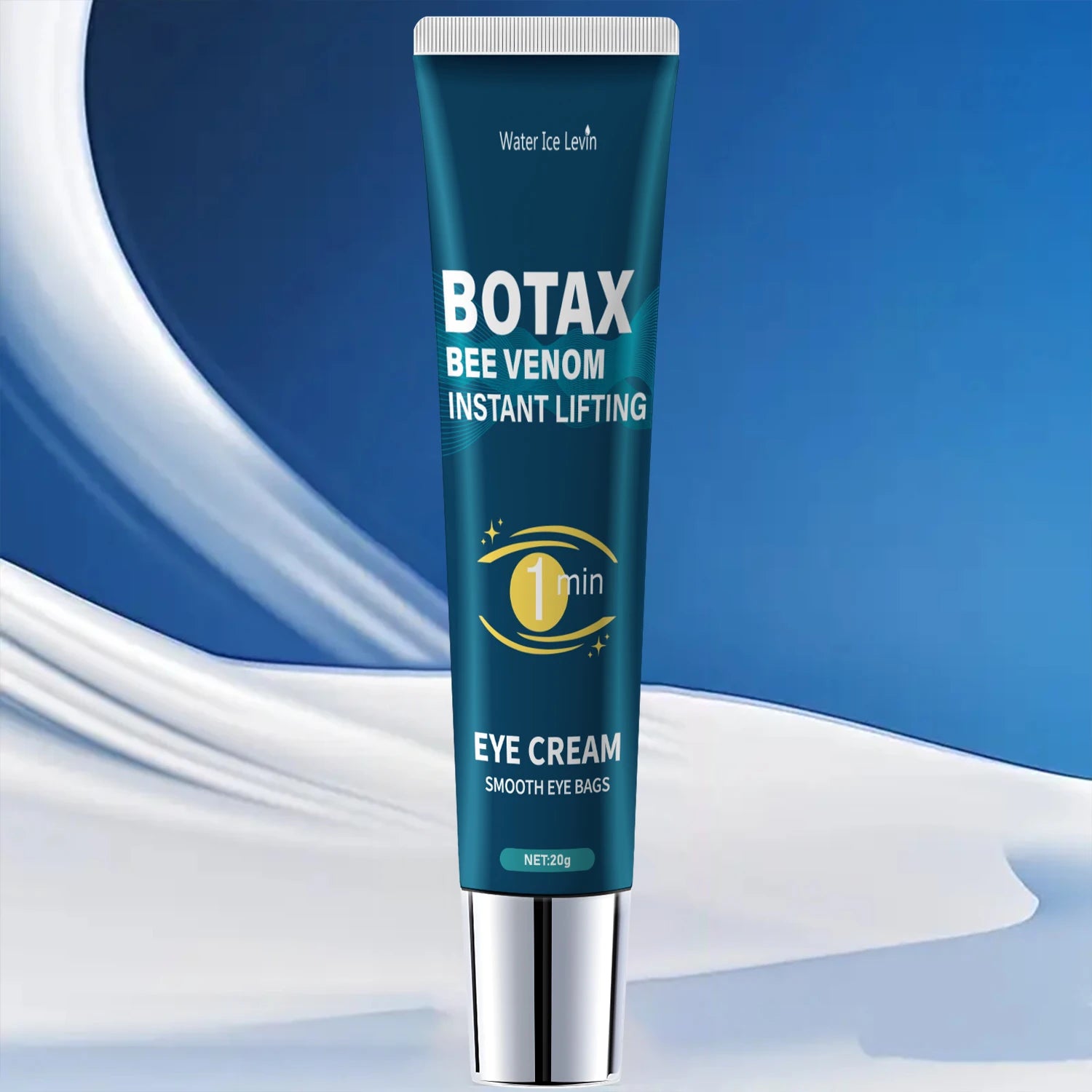 Gel Tensor para Contorno de Ojos — Cafeína, Retinol y Ácido Hialurónico, Sin Alcohol 20g