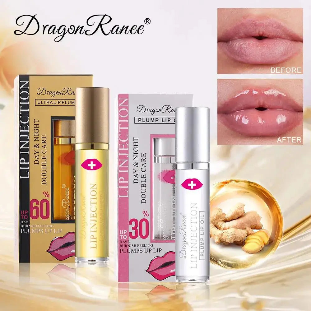 Aceite Labial Voluminizador Dragon Ranee 6.3g — Jengibre, Hidratante & Plumper Roll-On
