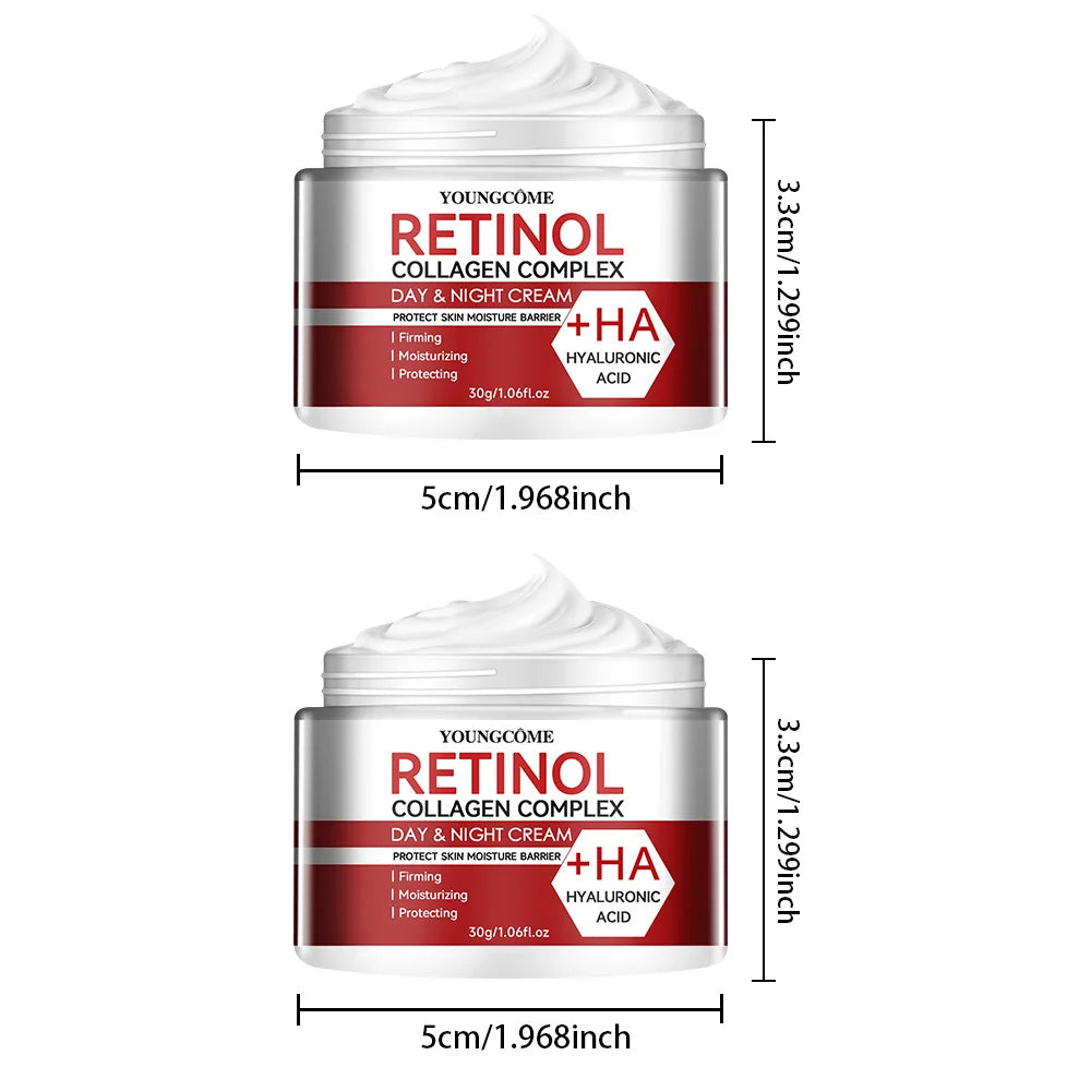Crema Facial Retinol YOUNGCOME — Hidratante Profunda, Reparadora & Antiedad