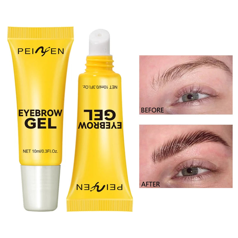 Gel 3D para Cejas con Brocha — Efecto Natural, Waterproof y Larga Duración