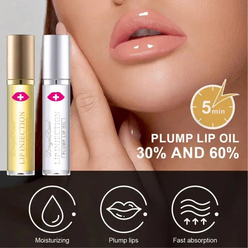 Aceite Labial Voluminizador Dragon Ranee 6.3g — Jengibre, Hidratante & Plumper Roll-On