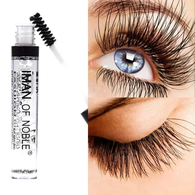 Gel Fijador Transparente para Pestañas y Cejas — Alarga, Riza y Fija Todo el Día