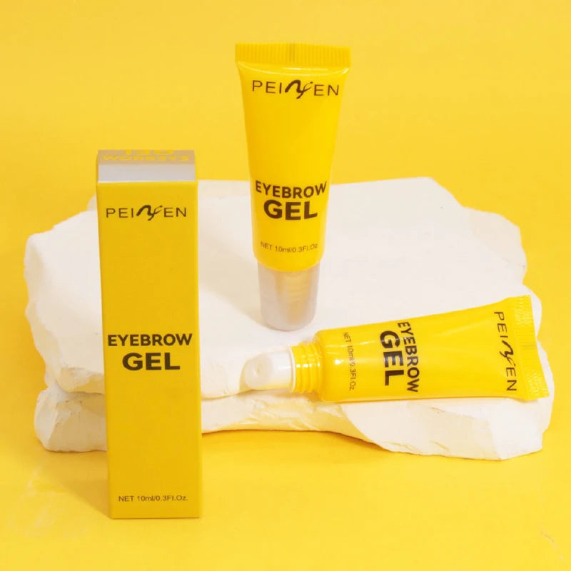 Gel 3D para Cejas con Brocha — Efecto Natural, Waterproof y Larga Duración