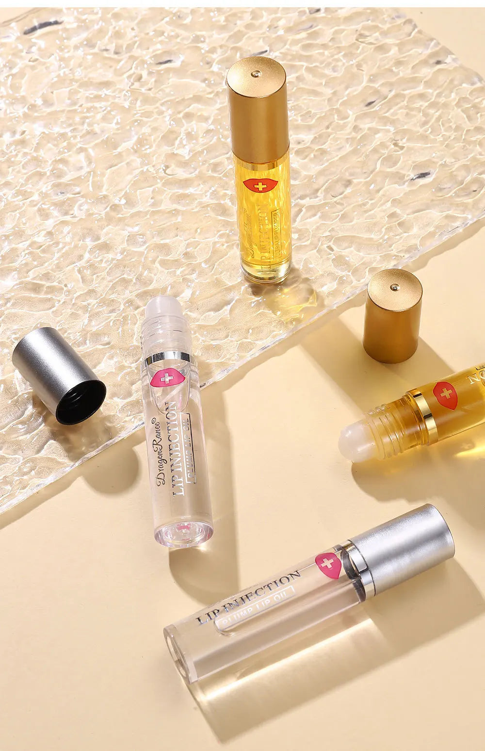 Aceite Labial Voluminizador Dragon Ranee 6.3g — Jengibre, Hidratante & Plumper Roll-On
