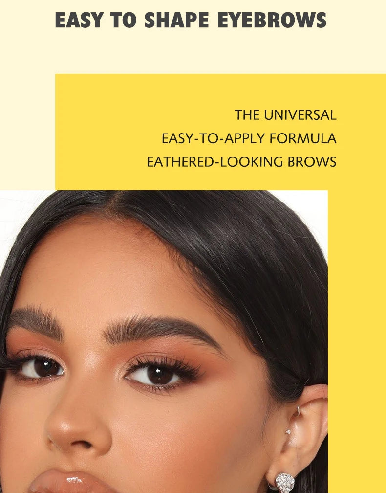 Gel 3D para Cejas con Brocha — Efecto Natural, Waterproof y Larga Duración