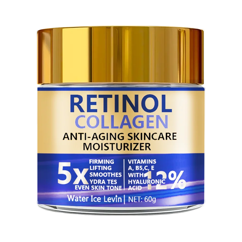 Crema Facial Retinol & Colágeno 60g — Antiedad, Reafirmante & Hidratante