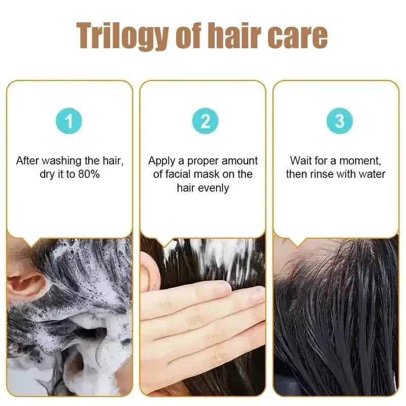 Mascarilla Mágica para Cabello en 5 Segundos — Repara, Hidrata y Elimina el Frizz al Instante