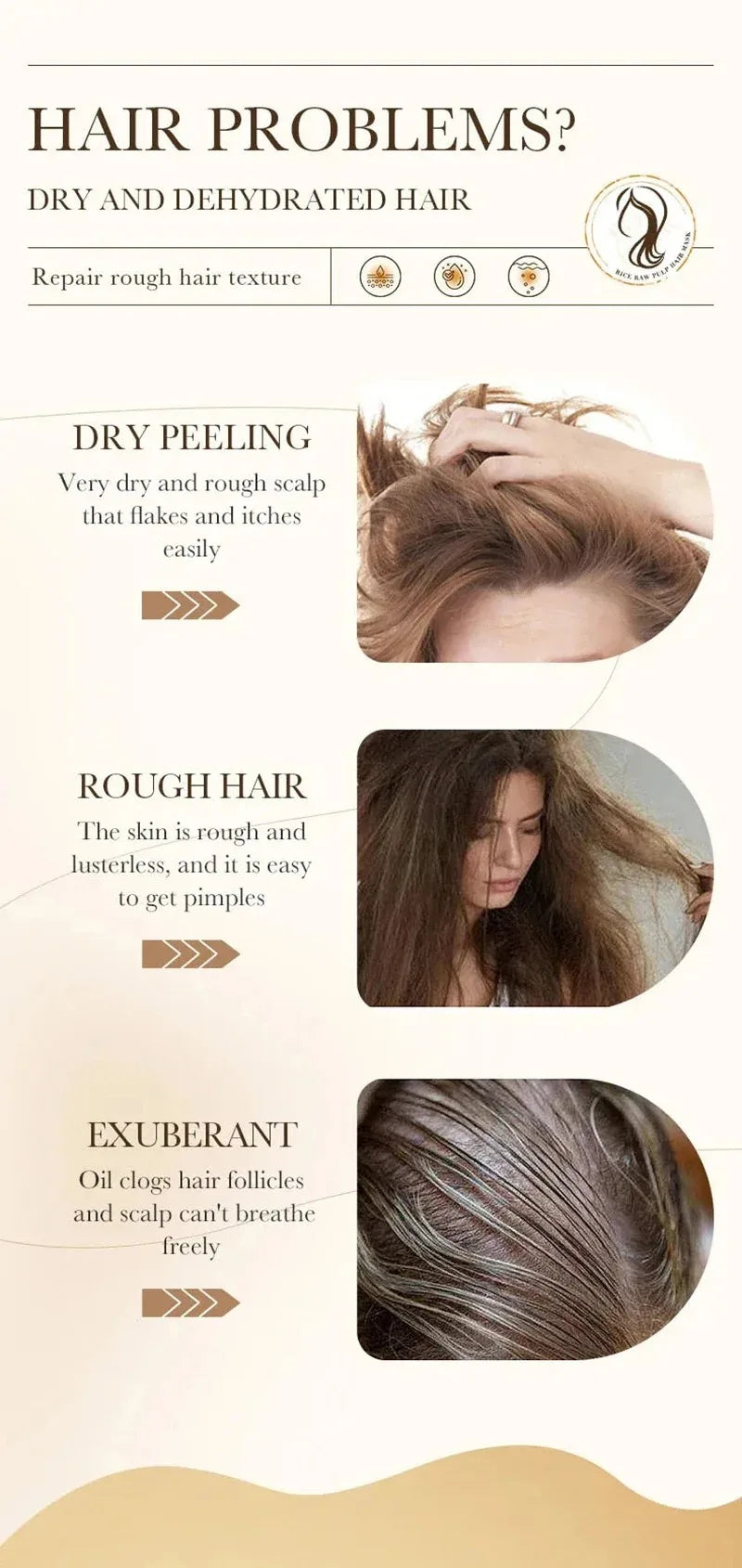 Mascarilla Mágica para Cabello en 5 Segundos — Repara, Hidrata y Elimina el Frizz al Instante