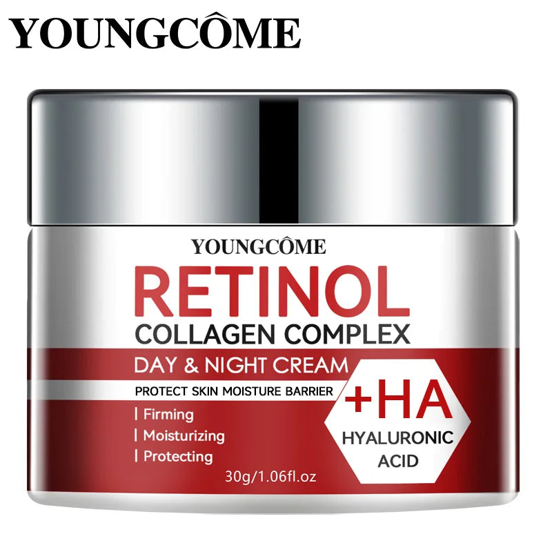 Crema Facial Retinol YOUNGCOME — Hidratante Profunda, Reparadora & Antiedad