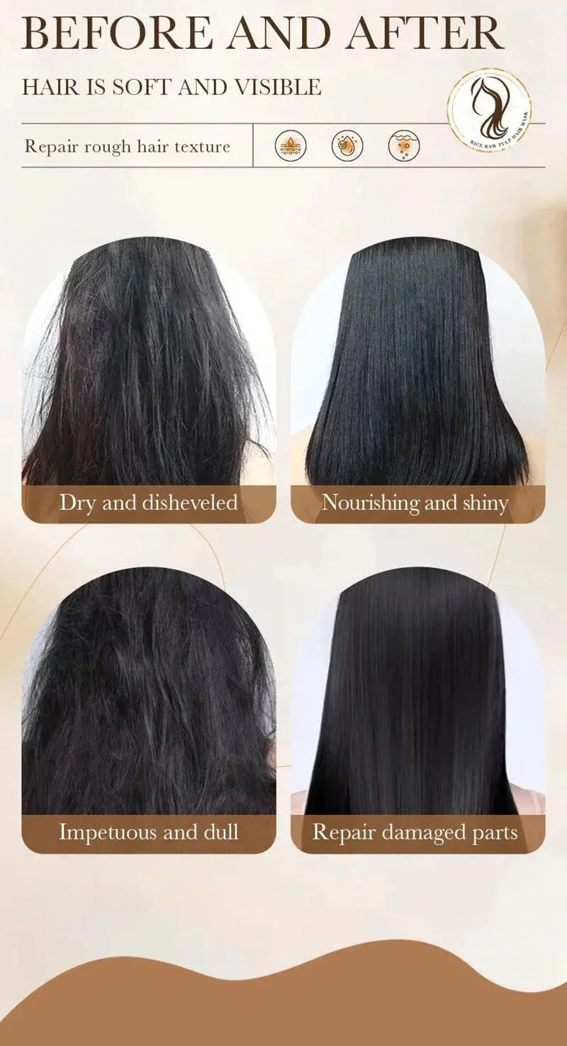 Mascarilla Mágica para Cabello en 5 Segundos — Repara, Hidrata y Elimina el Frizz al Instante