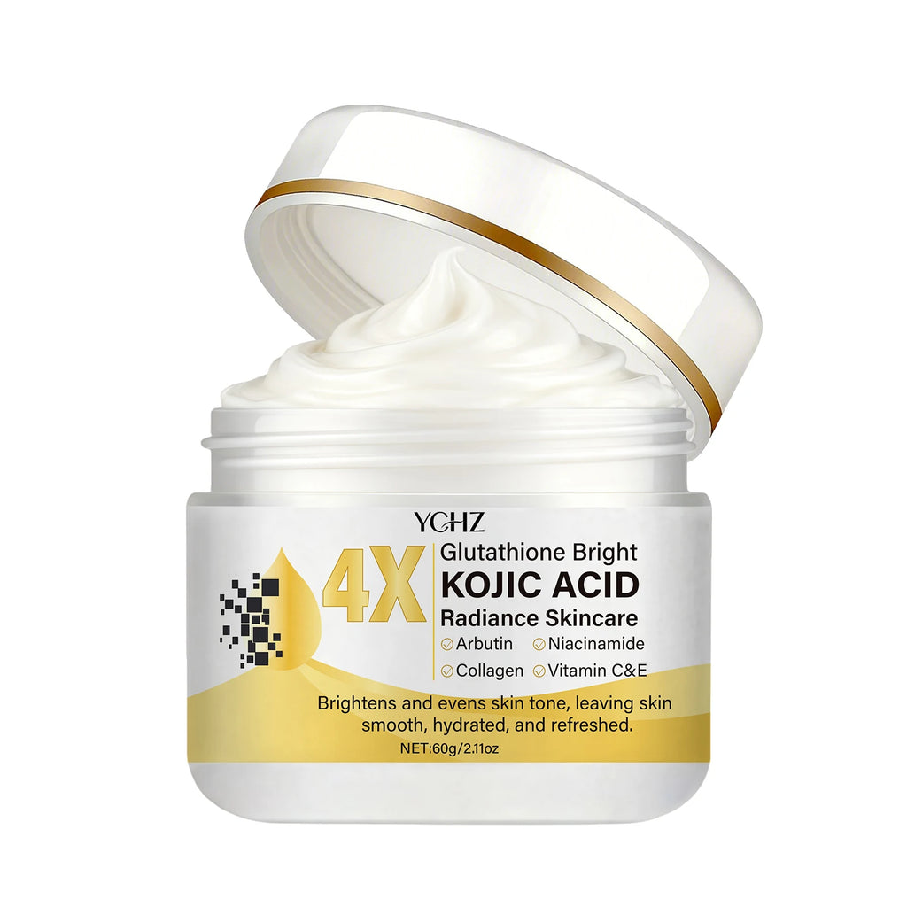 Crema Facial con Ácido Kójico YCHZ — Unifica el Tono, Elimina Manchas y Dullness 60g