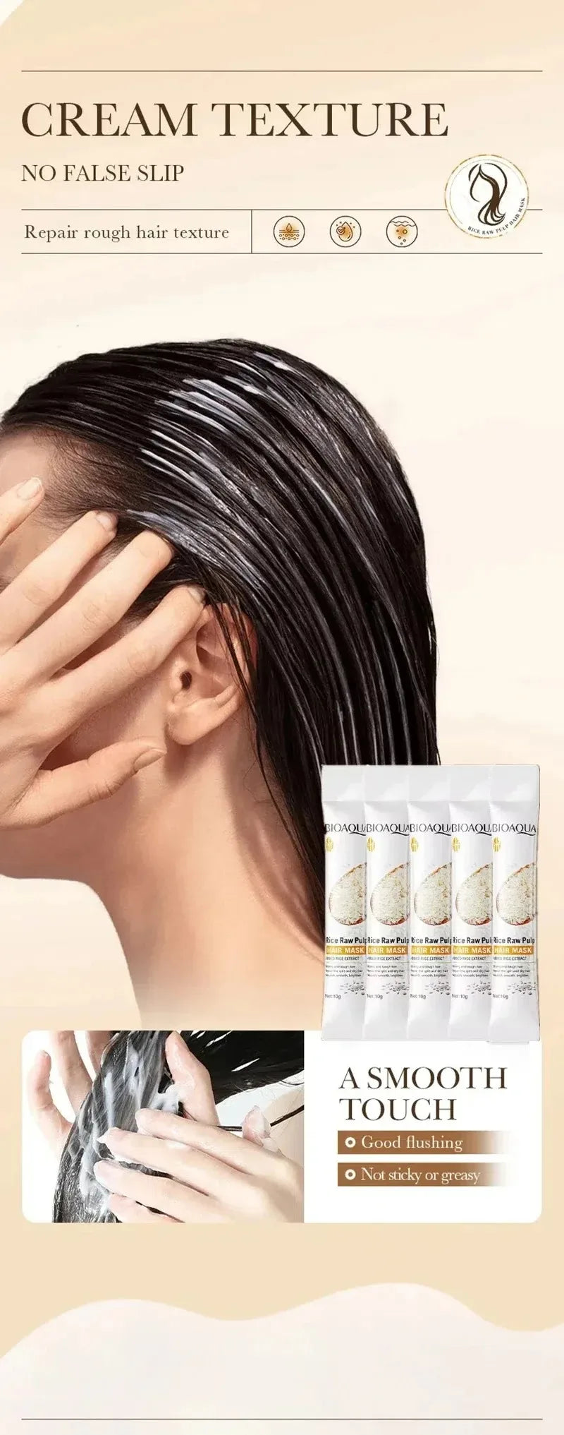 Mascarilla Mágica para Cabello en 5 Segundos — Repara, Hidrata y Elimina el Frizz al Instante