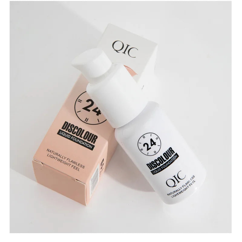 Base Mágica de Maquillaje QIC — Cambio de Color, Efecto Mate y Larga Duración 30ml