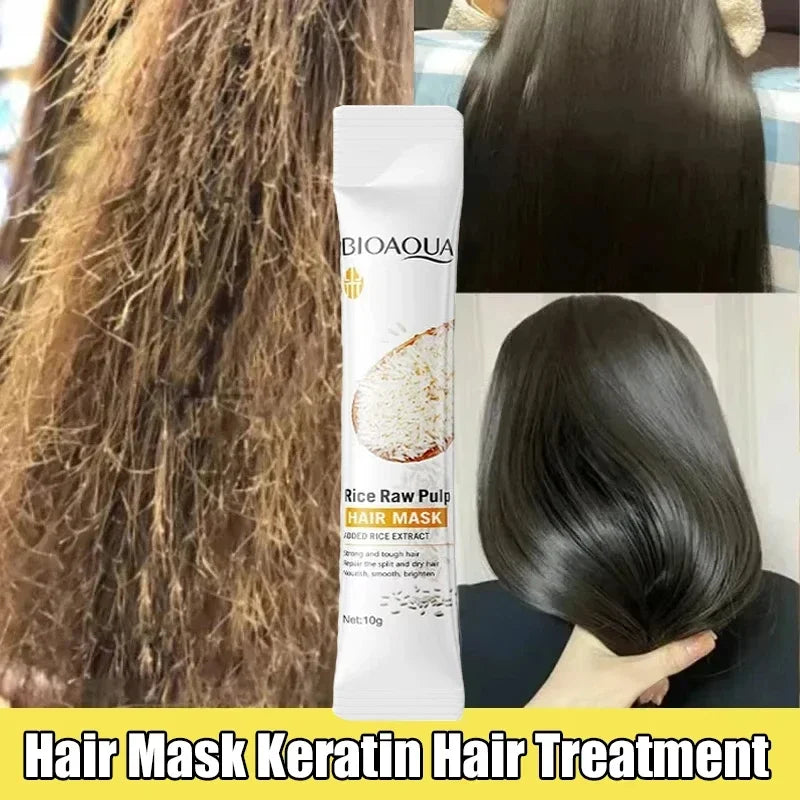 Mascarilla Mágica para Cabello en 5 Segundos — Repara, Hidrata y Elimina el Frizz al Instante