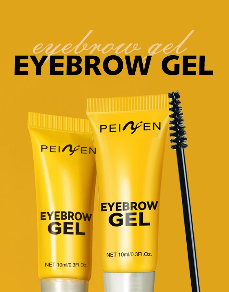Gel 3D para Cejas con Brocha — Efecto Natural, Waterproof y Larga Duración