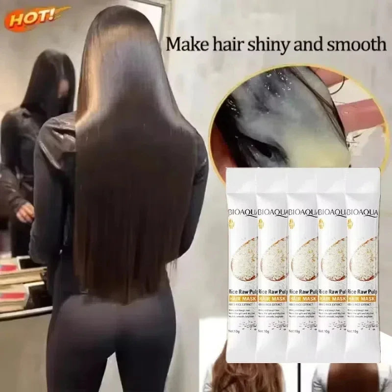 Mascarilla Mágica para Cabello en 5 Segundos — Repara, Hidrata y Elimina el Frizz al Instante