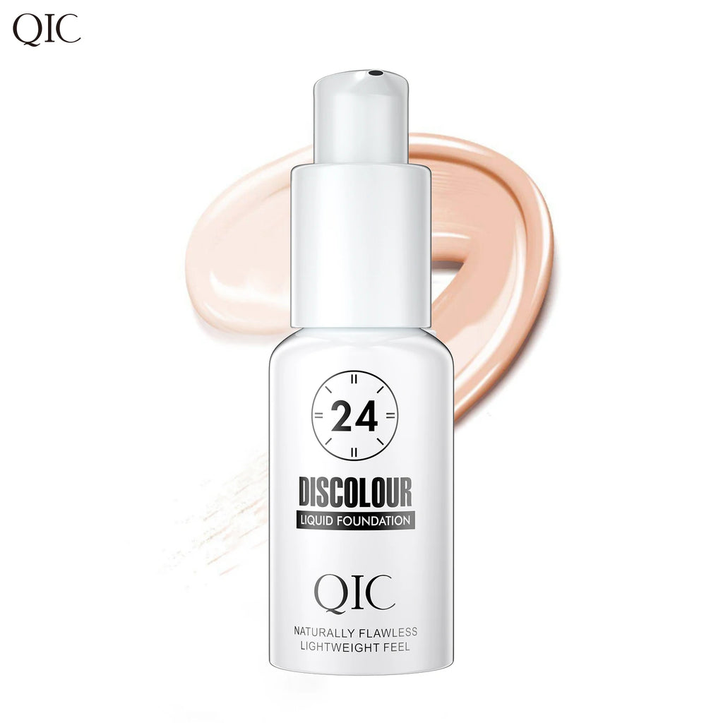 Base Mágica de Maquillaje QIC — Cambio de Color, Efecto Mate y Larga Duración 30ml