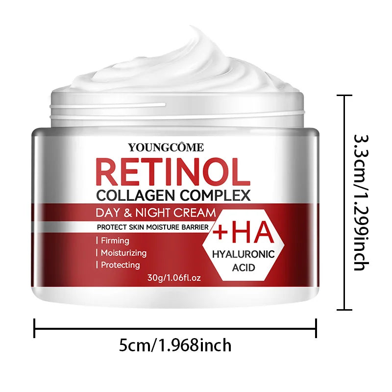 Crema Facial Retinol YOUNGCOME — Hidratante Profunda, Reparadora & Antiedad