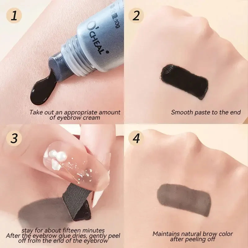 Gel Tinte Semipermanente para Cejas – Resistente al Agua y al Sudor